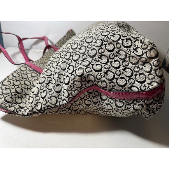 Guess Beige and Pink Tote Bag - Picture 5 of 9